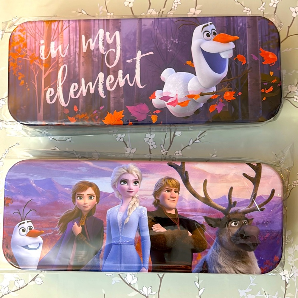DISNEY TIN BOXES •  TWO BOXES